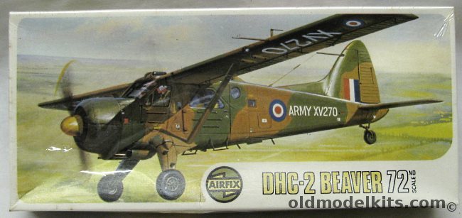 Airfix 1/72 DHC-2 Beaver - USAF or RAF Floats/ Skis/ Wheels, 03017-7 plastic model kit